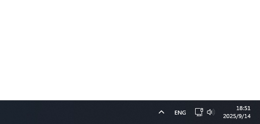 Windows' notification center